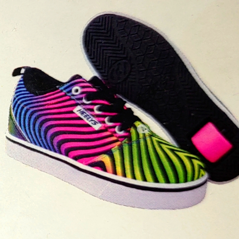 Rainbow Heelys